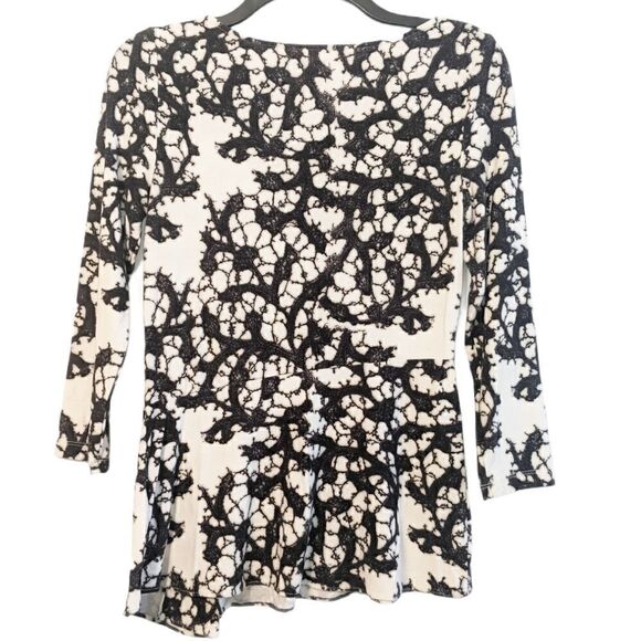 Anthropologie Leiffsdottir Black and White Sweater - Picture 2 of 10